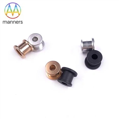 Bahagian Penutup Aluminium Cangkuk Telinga Stetoskop Perubatan