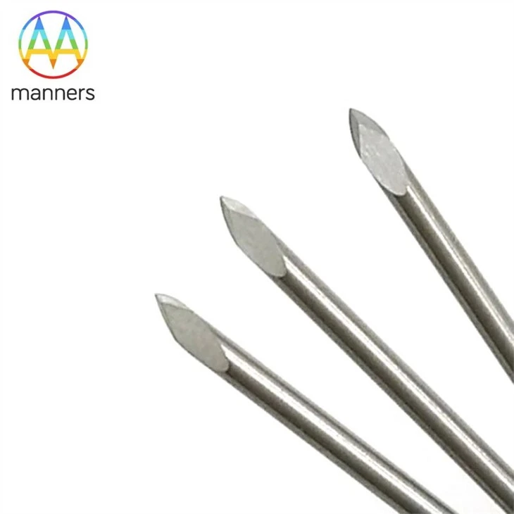 Blood Lancet Needles With Three Bevel End