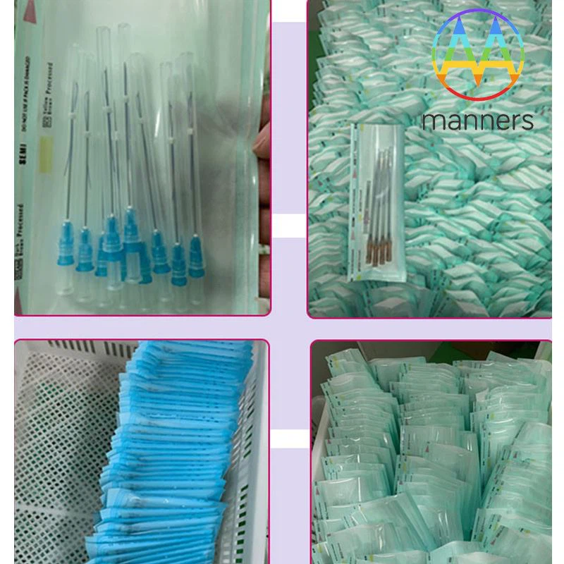 Pelanggan Korea 6,000pcs Jarum Angkat Benang PDO Disesuaikan Untuk Mengangkat...