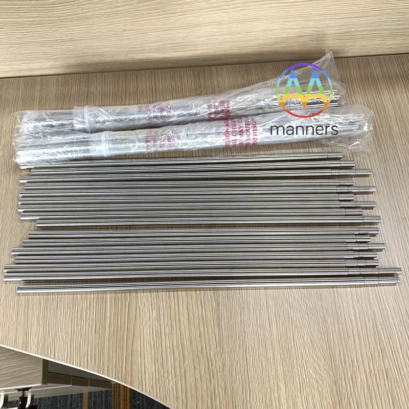 Tiang Teleskopik Keluli Tahan Karat Tersuai 200Pcs Pelanggan Belgium Selesai ...