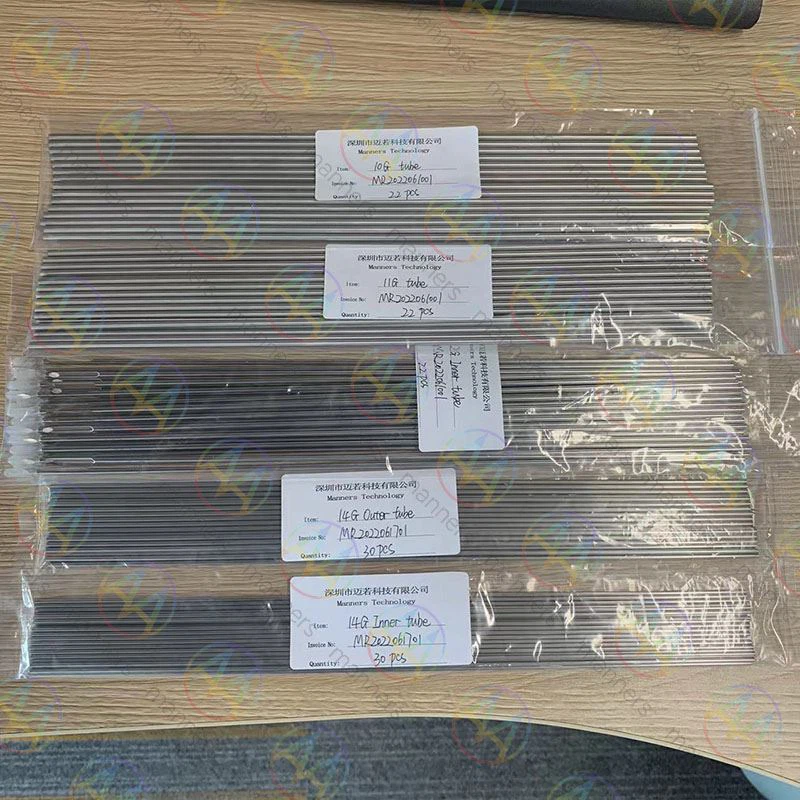 Pesanan Pelanggan Denmark Untuk 126pcs Tiub 14G Tersuai Telah Selesai Dan Sed...
