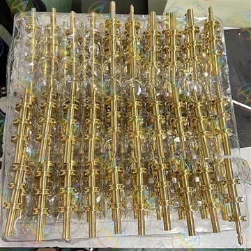 Bahagian Aci Loyang Tersuai 3,500Pcs Pelanggan Amerika Syarikat Selesai Penge...