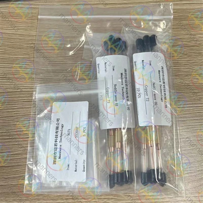 Sampel Jarum Tembaga Yang Disesuaikan Oleh Pelanggan Korea Telah Siap Dan Sed...